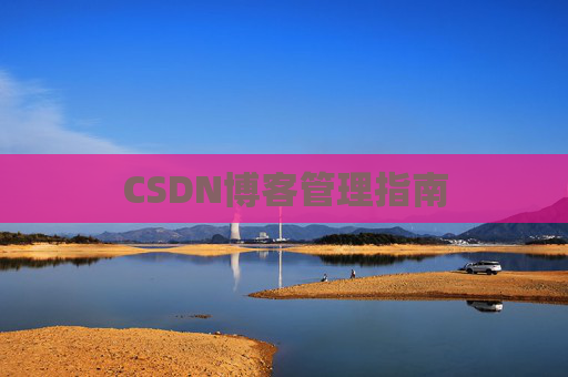 CSDN博客管理指南